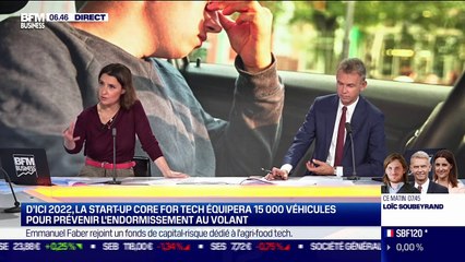 Nicolas Vera (Core For Tech) : Une IA pour lutter contre l'endormissement au volant - 12/10