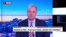 L'édito de Jérôme Béglé : «Marine Le Pen : plus elle parle, moins on l'entend ?»