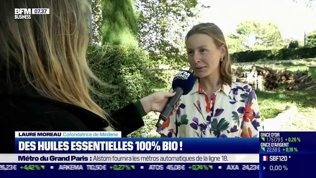 Impact: Des huiles essentielles 100% bio, par Rebecca Blanc-Lelouch - 12/10