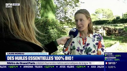 Impact: Des huiles essentielles 100% bio, par Rebecca Blanc-Lelouch - 12/10