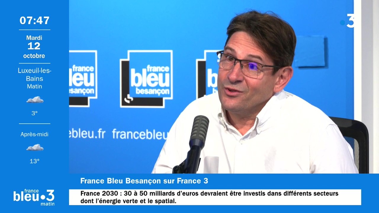 Bruno Marion (FB Besançon) et Michel Barthen (F3 Bourgogne-Franche-Comté)