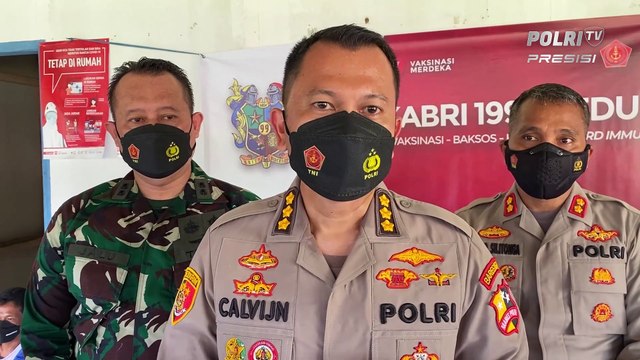 Alumni Akabri 1999 & Polda Banten Gelar Vaksinasi di Pulau Terluar