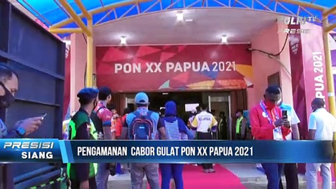 Puluhan Personel TNI-Polri Amankan Pertandingan Gulat