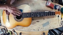 Guitar Restoration (Acoustic) - Start to Finish Timelapse