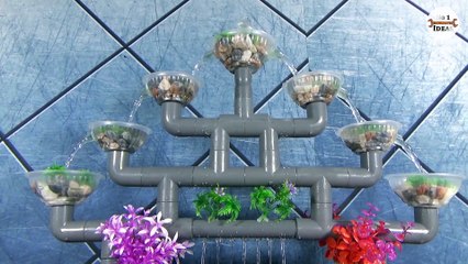 How to make amazing aquarium fountain using pvc pipes