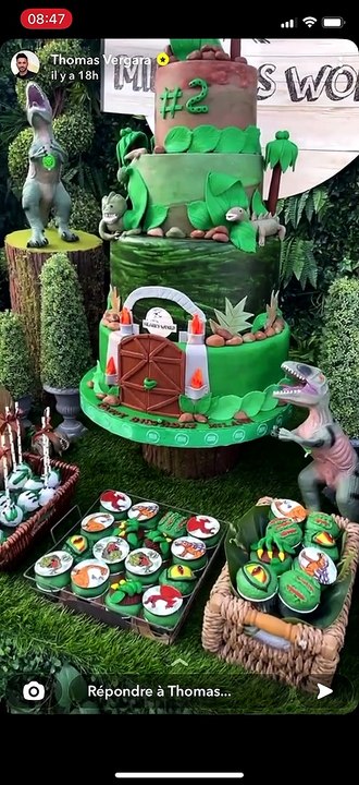 Nabilla et Thomas Vergara célèbrent le deuxième anniversaire de leur fils Milann, à Dubaï.