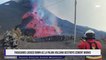 Thousands locked down as La Palma volcano destroys cement works