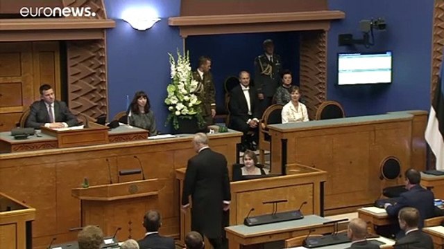 Alar Karis tomou posse como presidente da Estónia