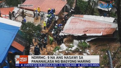 NDRRMC: 9 na ang nasawi sa pananalasa ng Bagyong Maring | 24 Oras News Alert