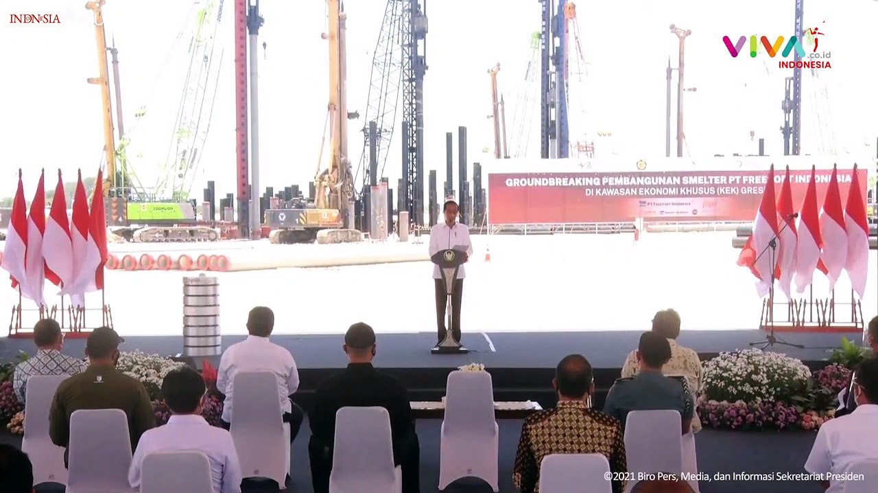 Jokowi Bangun Smelter PT Freeport untuk Genjot Ekonomi