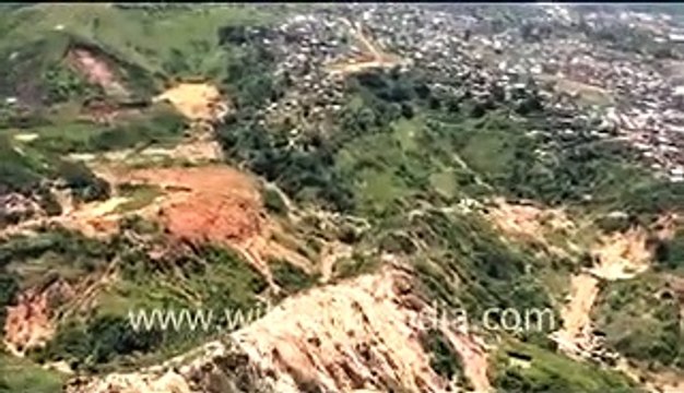 Rivers, forests, clearings in the forest used as runways, tenements_villages and a lot more