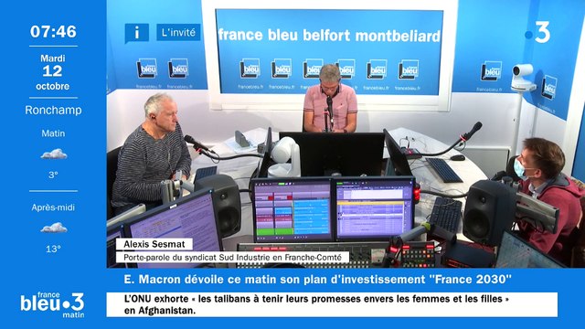 L'invité de la matinale France Bleu Belfort Montbéliard