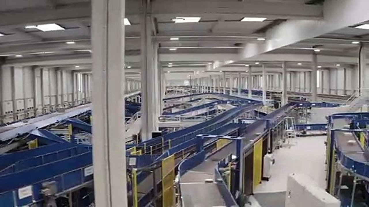 Nouvelles plateformes de tri de colis de La Poste