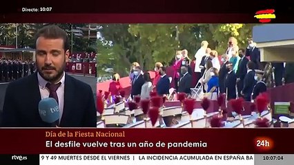 Pedro Sánc-HEZ abucheado a su llegada al desfile militar del día la Fiesta Nacional