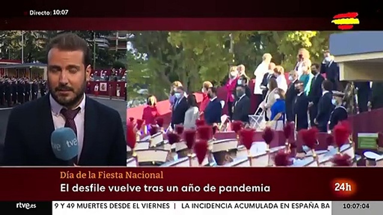 Pedro Sánc-HEZ abucheado a su llegada al desfile militar del día la Fiesta Nacional