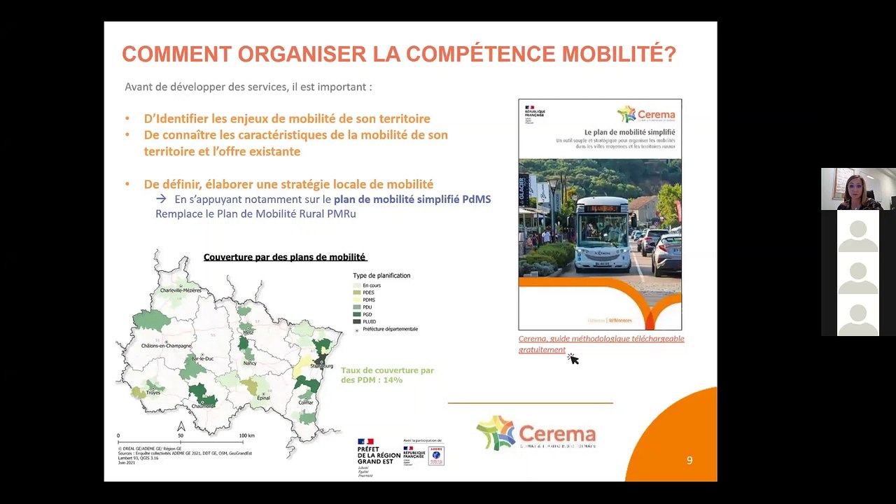Replay Webinaire – Compétence Mobilité : Actions, outils et financements – 7 octobre 2021
