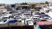 Milyonlarca liralık araçlar otoparklarda çürüyor