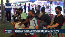 Realisasi Vaksinasi Provinsi Maluku Masih 28,22%