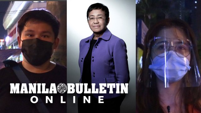 Here’s what people have to say about Maria Ressa winning the Nobel Peace Prize.