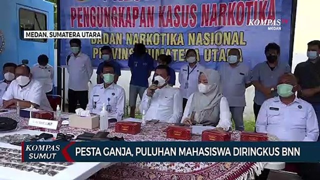 BNN Tangkap Puluhan Orang dari Penggerebekan di Kampus USU