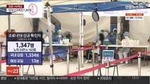 신규 확진 1,347명…거리두기 조정안 15일 발표
