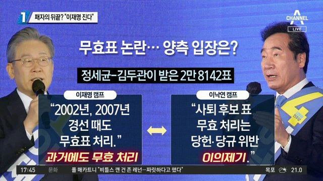 경선 패자의 뒤끝?…이낙연 측 “이재명 본선 가면 진다”