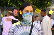 Jared Leto 'gassed'  after accidentally getting caught up in anti-vaccination protest