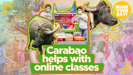 Carabao helps with online classes | Make Your Day