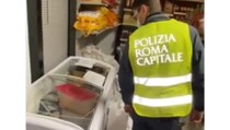 Roma, controlli al Casilino: multa da 4mila euro a negozio per carenze igieniche  (12.10.21)