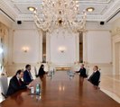 Çevre, Şehircilik ve İklim Değişikliği Bakanı Kurum, Aliyev tarafından kabul edildi