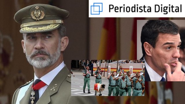 La gente recibe con abucheos y pitos al 'traidor' Sánchez en el desfile de la Hispanidad