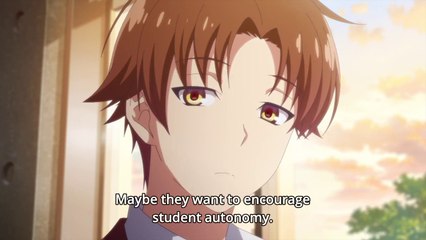 Classroom of the Elite episode 1 in 