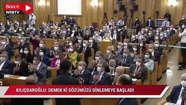 Kılıçdaroğlu: Erdoğan nihayet sözümüzü dinlemeye başladı