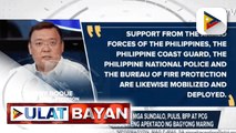 Pres. Duterte, pinakilos na ang mga sundalo, pulis, BFP at PCG para tulungan ang mga residenteng apektado ng Bagyong Maring