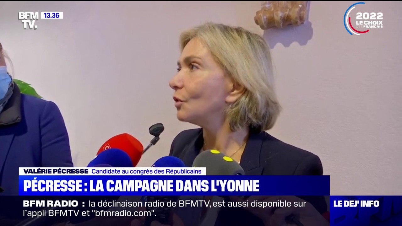 V. Pécresse sur la participation de X. Bertrand au Congrès LR: "C'est une très bonne nouvelle parce que c'est la garantie pour les électeurs de droite qu'ils auront un seul et unique candidat"