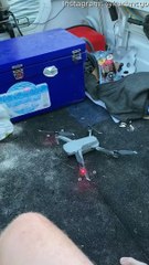 Pilot Dives Into Water to Save Drone