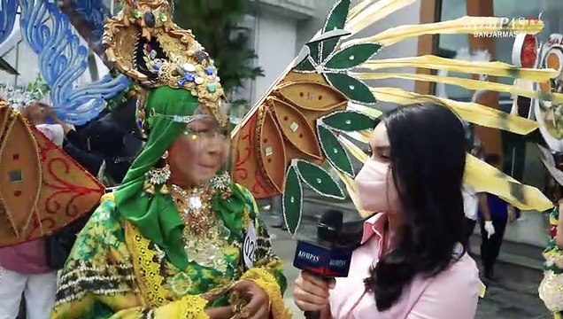 Karnaval Banjarmasin Sasirangan Festival 2021, Pesona Kain Khas Banjar Kalimantan Selatan