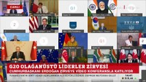 Son dakika! Cumhurbaşkanı Erdoğan'dan G20 Olağanüstü Liderler Zirvesi'nde mesaj: Ülkemiz Afganistan kaynaklı bir göç yükünü kaldıramaz