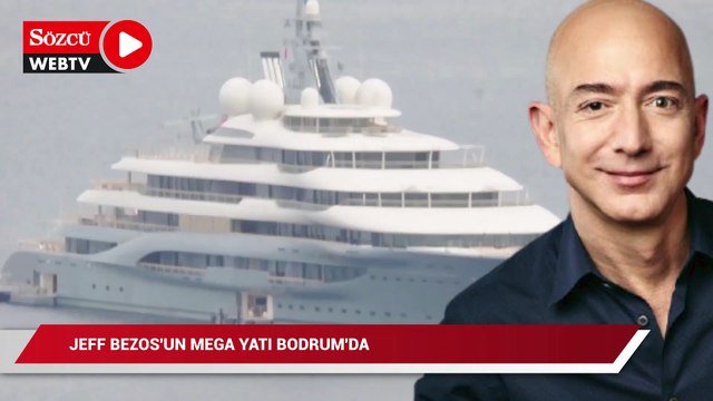 Dünyanın en zengin iş adamı Jeff Bezos'un mega yatı Bodrum’da