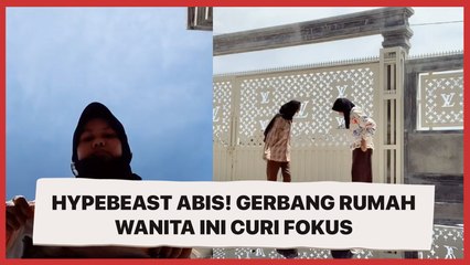 Download Video: Hypebeast Abis! Gerbang Rumah Wanita Ini Curi Fokus: Bikin Tetangga Ketar-Ketir