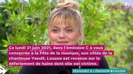 Louane : victime de grossophobie sur les réseaux sociaux (Vidéo) - VIBRATION