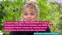 Louane victime de grossophobie, elle explique l'impact sur son quotidien