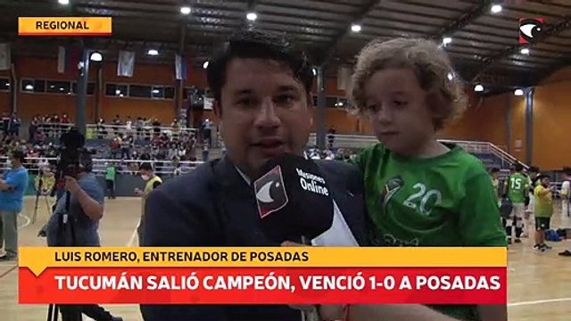 Tucumán salió campeón, venció 1-0 a Posadas