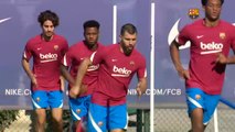 El FC Barcelona ya prepara el encuentro frente al Valencia