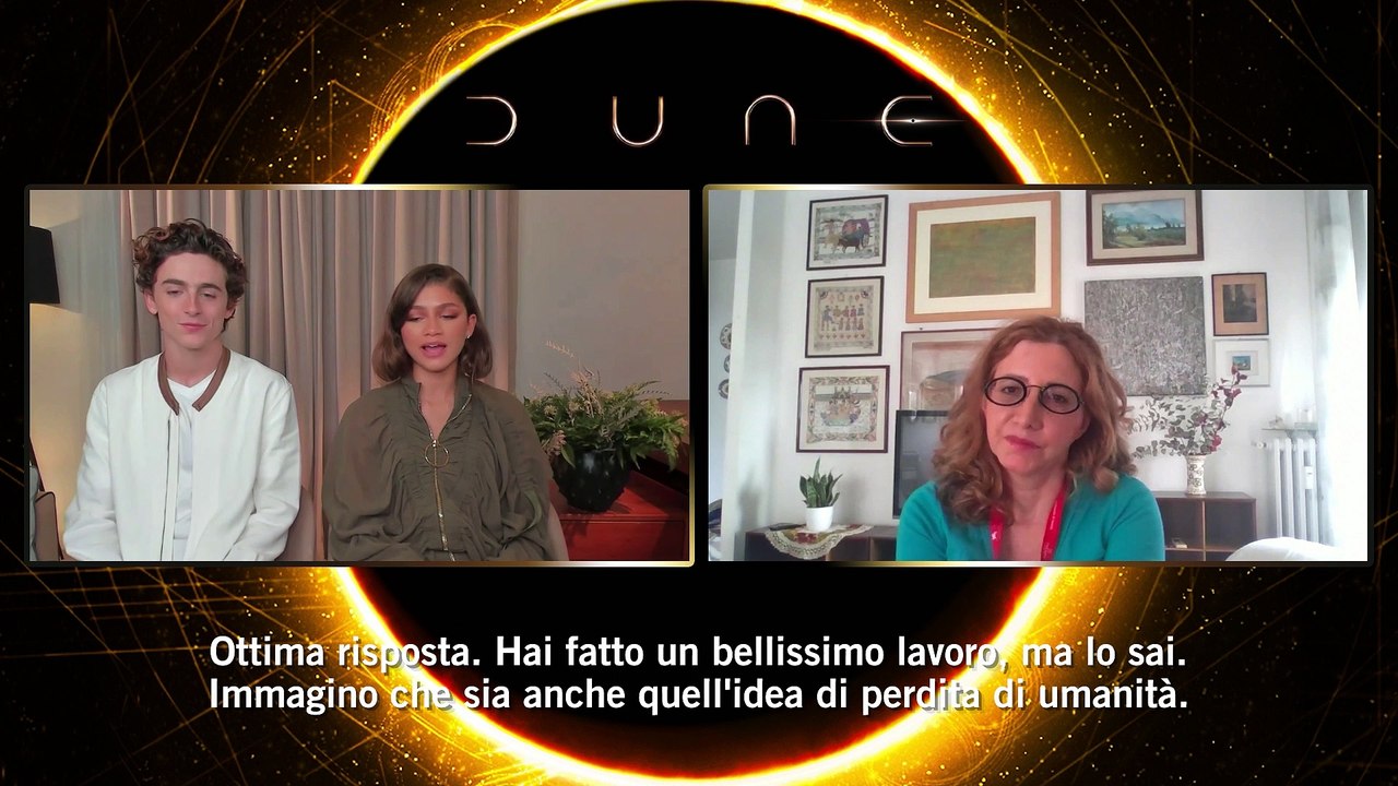 'Dune', parlano Timothée Chalamet e Zendaya: "Abbiamo solo questa Terra dove vivere"