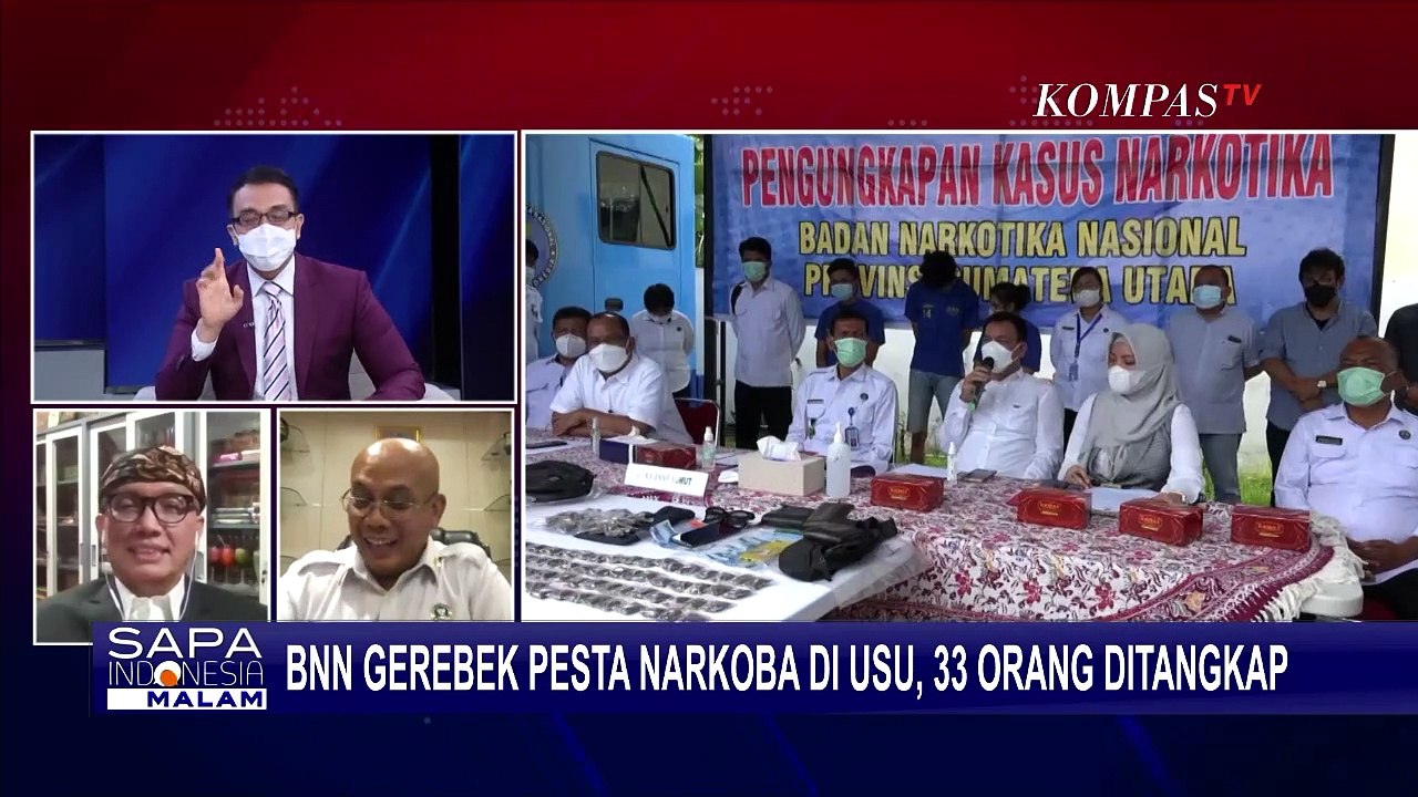 31 Orang Pesta Narkoba di Universitas Sumatera Utara, Waspada Jaringan Menyusup ke Kampus-kampus