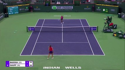 Indian Wells - Gauff s'arrête au 3e tour