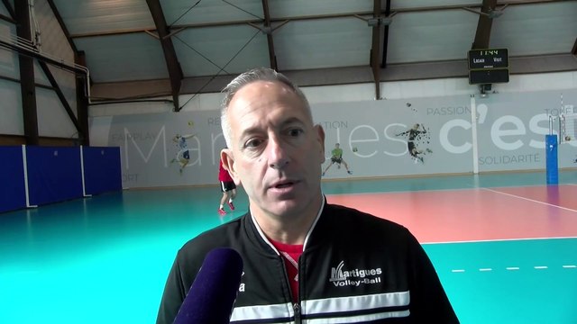 Interview maritima: Christophe Charroux avant Martigues Volley Saint-Quentin