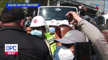 Gaseros protestan en el Valle de México