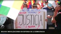 Agenda Abierta 12-10: Bolivia se moviliza contra desestabilización antigubernamental